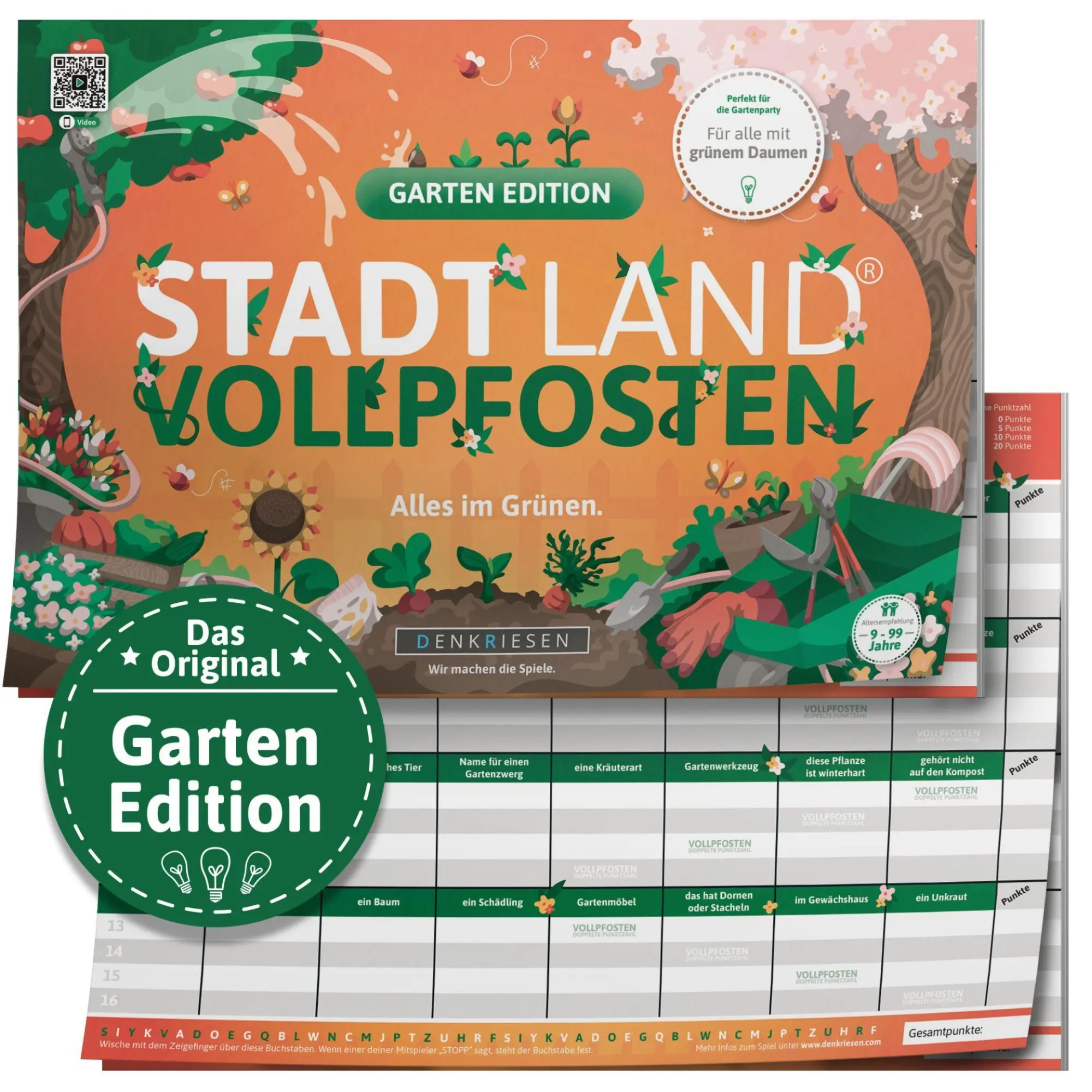 Cover: 4260528095261 | DENKRIESEN - STADT LAND VOLLPFOSTEN® - GARTEN EDITION - "Alles im...