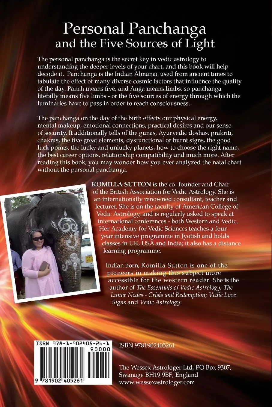 Rückseite: 9781902405261 | Personal Panchanga and the Five Sources of Light | Komilla Sutton