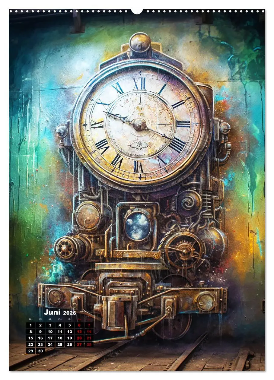 Bild: 9783516275261 | Graffiti Art (Wandkalender 2026 DIN A2 hoch), CALVENDO Monatskalender