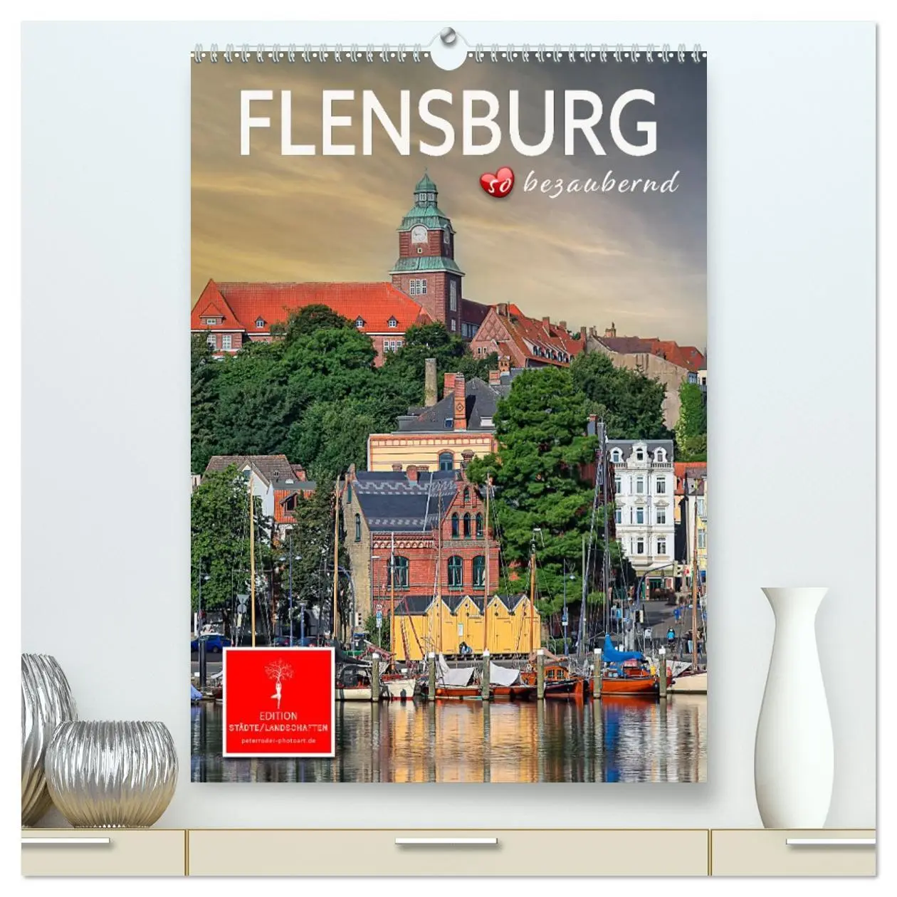 Cover: 9783516345261 | Flensburg - so bezaubernd (hochwertiger Premium Wandkalender 2026...