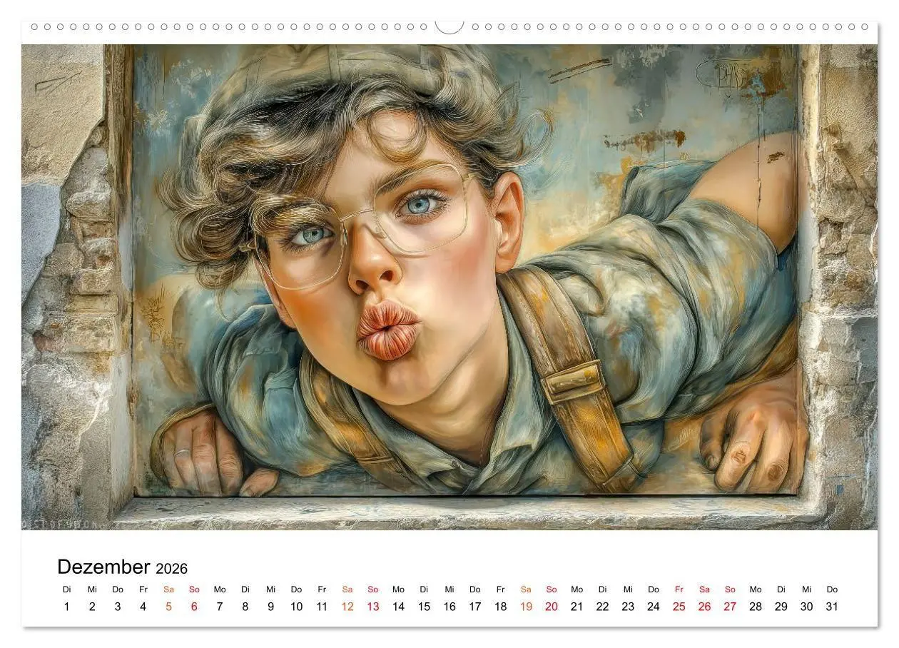 Bild: 9783516655261 | Street Art - Urban Colors (hochwertiger Premium Wandkalender 2026...