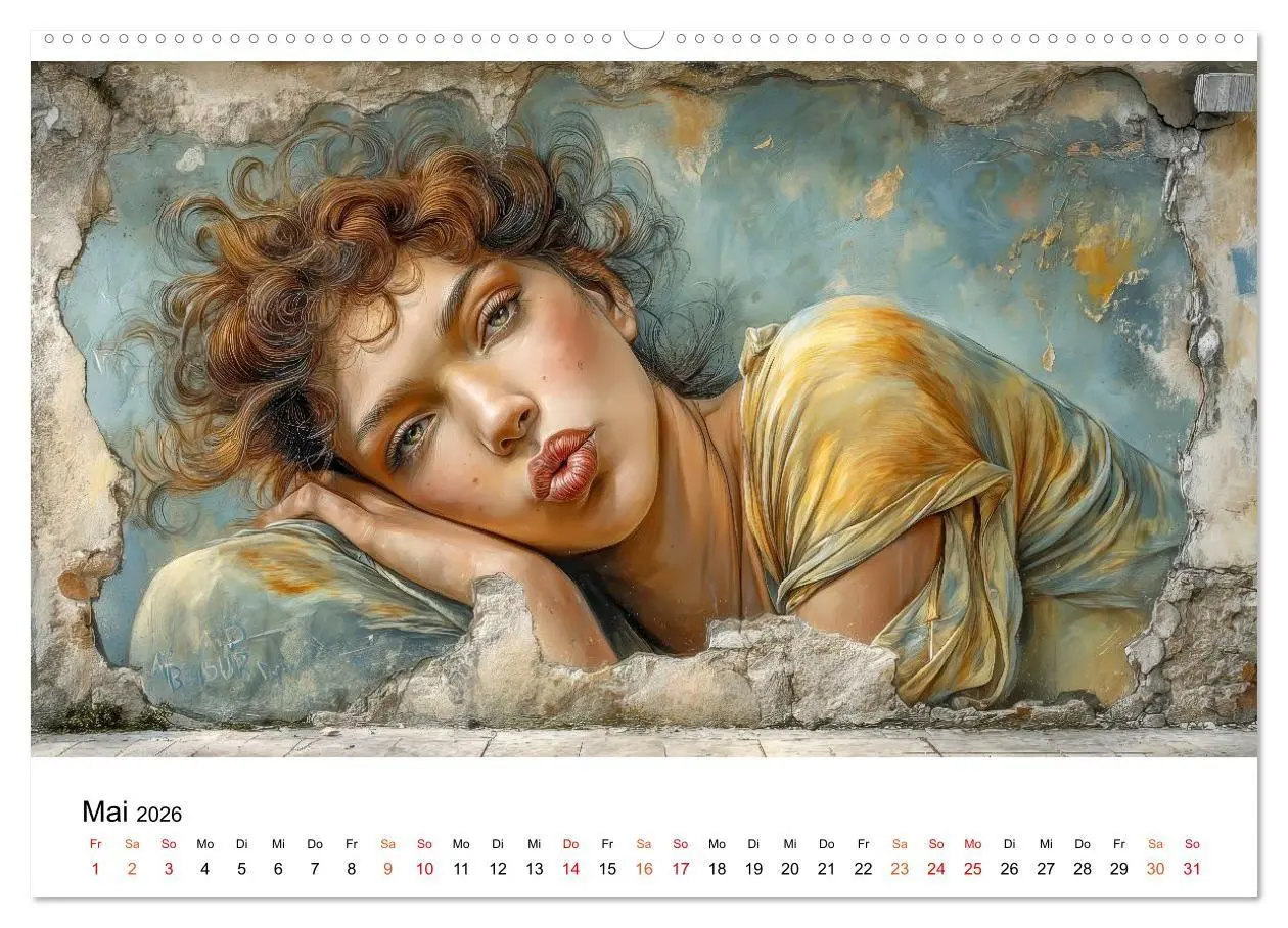 Bild: 9783516655261 | Street Art - Urban Colors (hochwertiger Premium Wandkalender 2026...