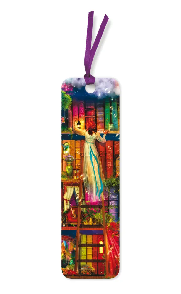 Flechsig 10er-Verpackungseinheit Lesezeichen, Aimee Stewart, Bücherregal Schatzjäger