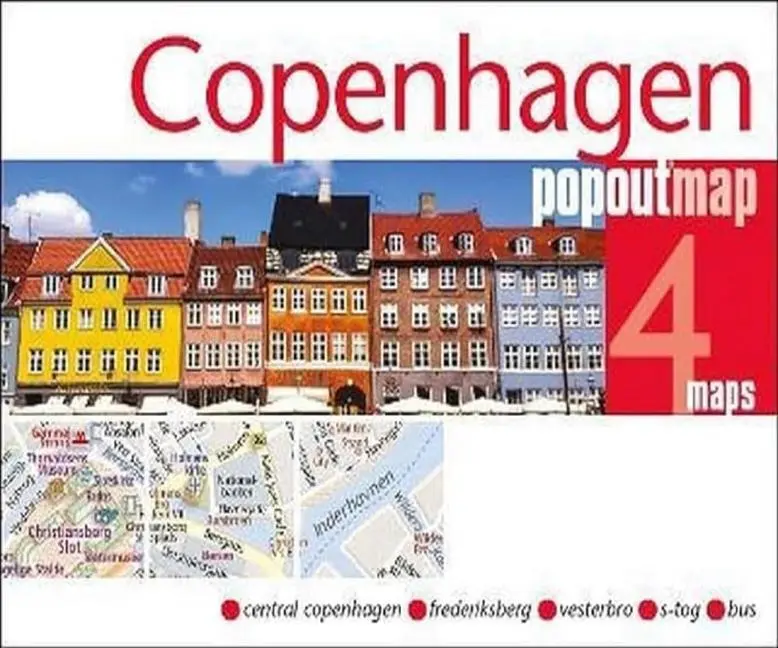 Cover: 9781914515361 | Copenhagen Double | PopOut Map | (Land-)Karte | PopOut Stadtplan