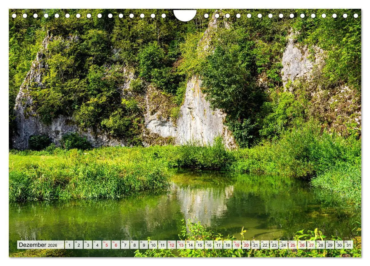 Bild: 9783457315361 | Unterwegs im Großen Lautertal (Wandkalender 2026 DIN A4 quer),...