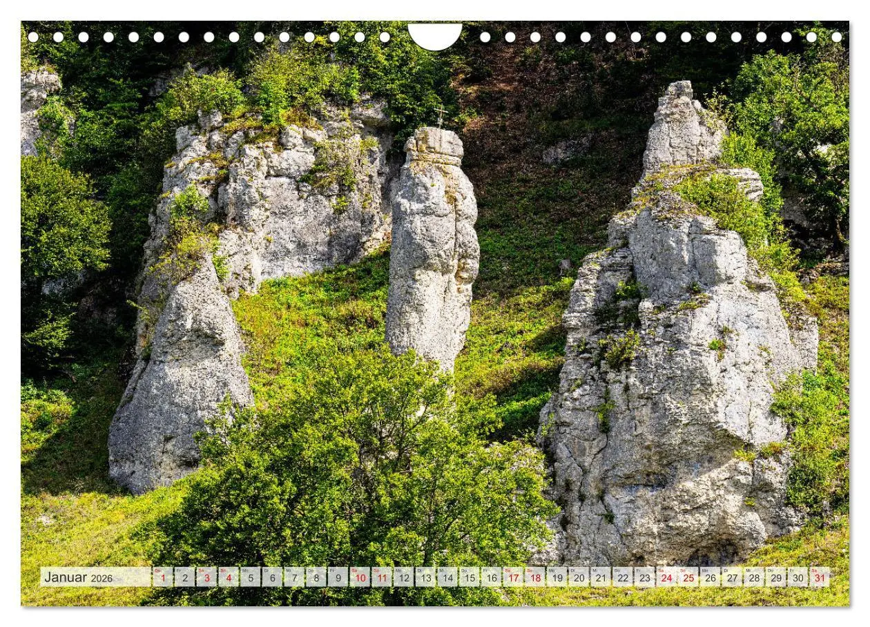 Bild: 9783457315361 | Unterwegs im Großen Lautertal (Wandkalender 2026 DIN A4 quer),...