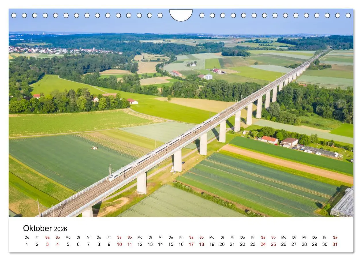 Bild: 9783457625361 | Eisenbahn in Deutschland (Wandkalender 2026 DIN A4 quer), CALVENDO...