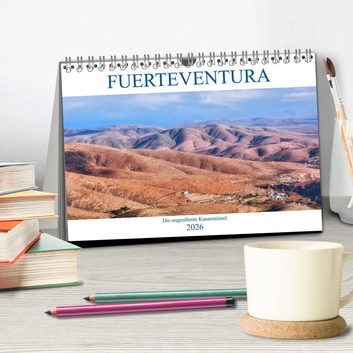 Bild: 9783457865361 | Fuerteventura, die ungezähmte Kanareninsel (Tischkalender 2026 DIN...