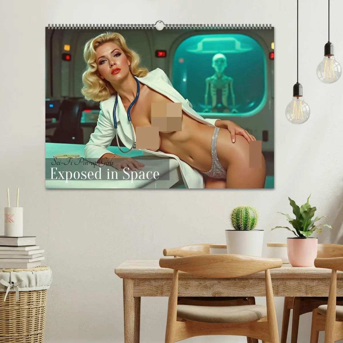 Bild: 9783516645361 | Sci-Fi Pin-up Girls - Exposed in Space (Wandkalender 2026 DIN A2...