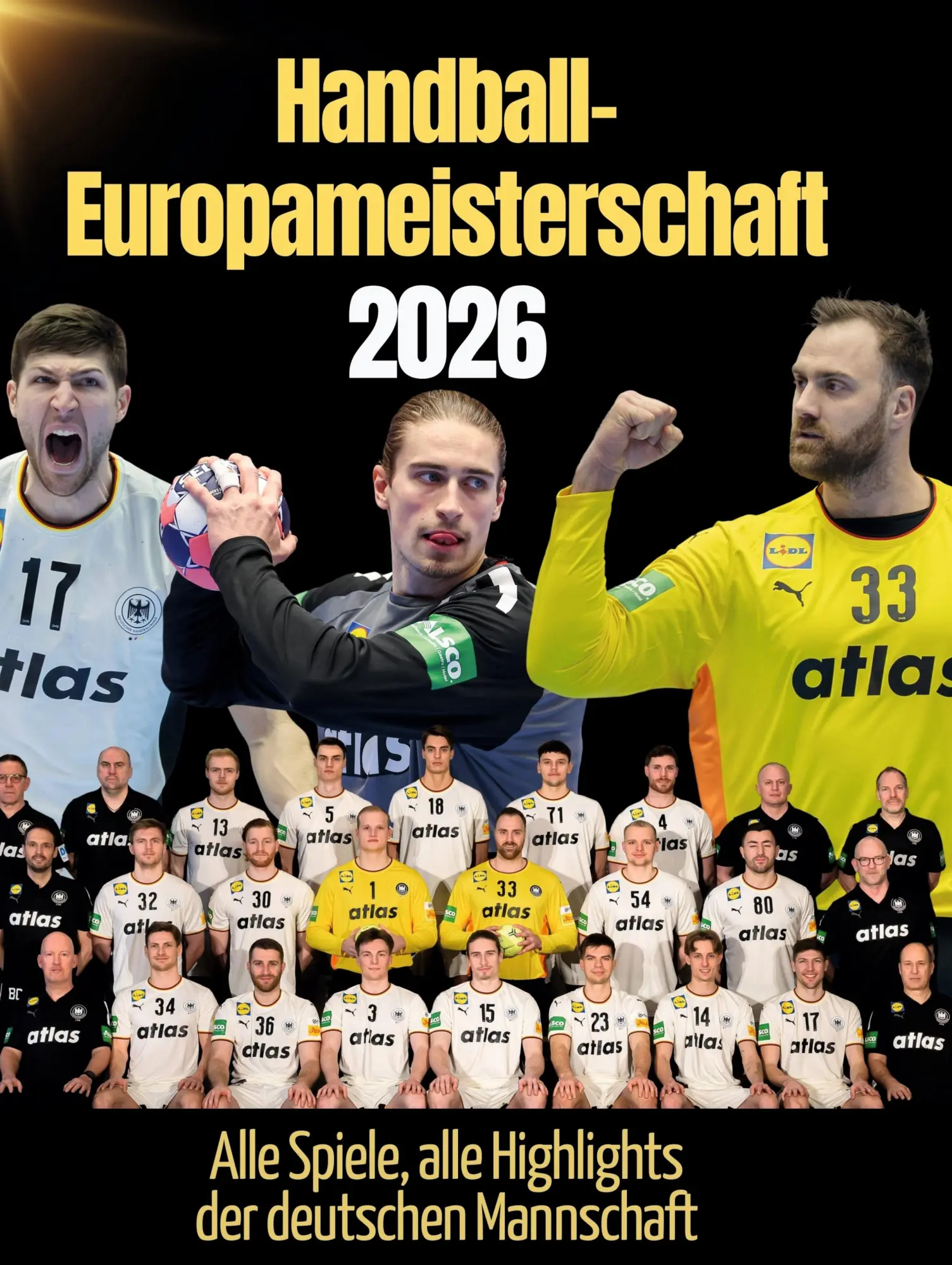 Cover: 9783695395361 | Handball-Europameisterschaft 2026 | Henry Schmitz | Buch | 98 S.