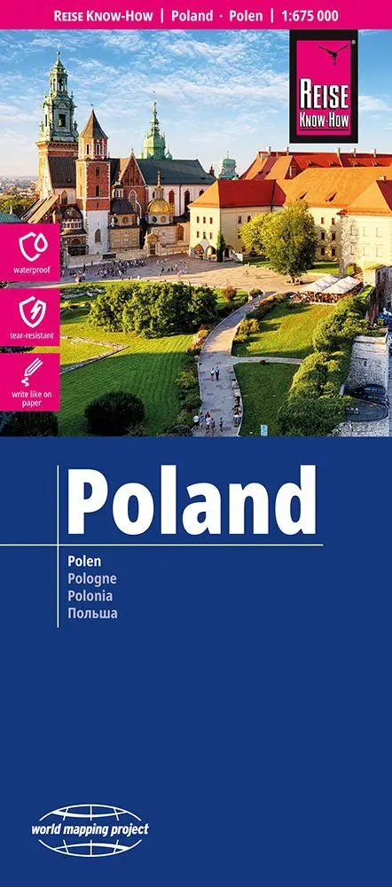 Cover: 9783831775361 | Reise Know-How Landkarte Polen Poland (1:675.000) | (Land-)Karte