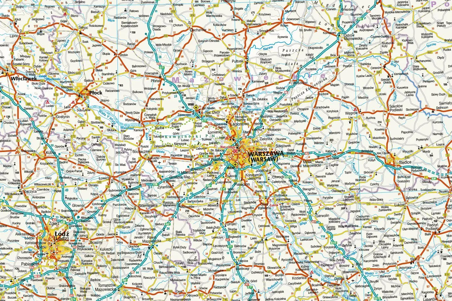 Bild: 9783831775361 | Reise Know-How Landkarte Polen Poland (1:675.000) | (Land-)Karte