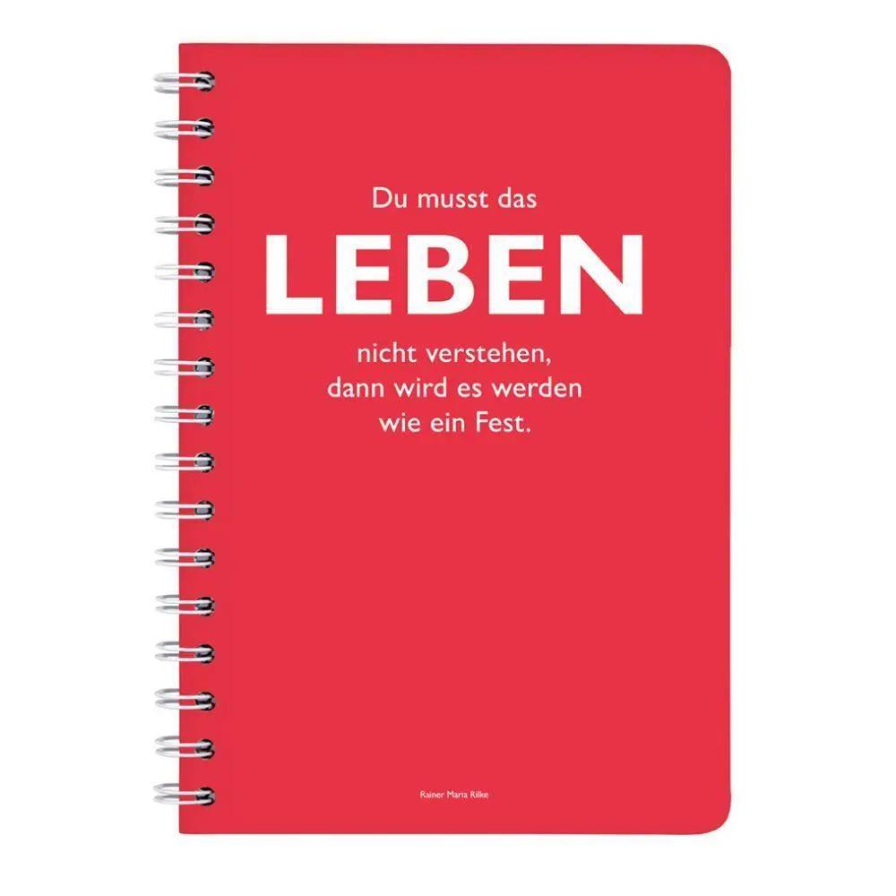 Cover: 4048809035461 | Ringbuch A5 Rilke, Leben | Deutsch | 2026 | CEDON MuseumsShops GmbH