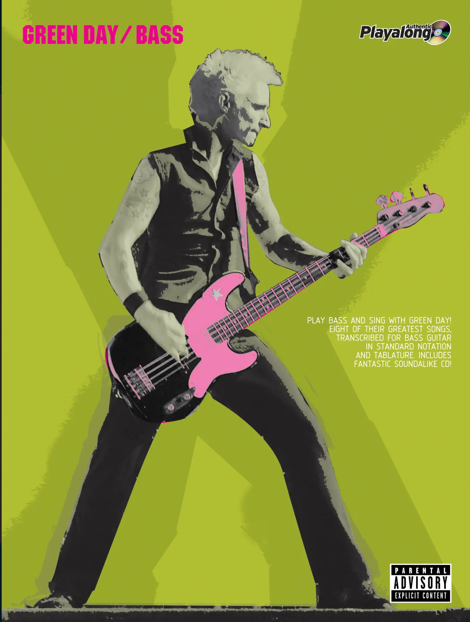 Cover: 9780571525461 | Green Day - Bass Guitar | Eight of their Greatest Songs | Green Day