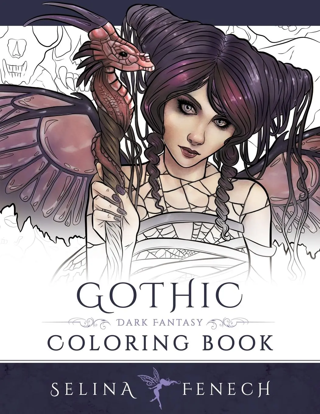 Cover: 9780994355461 | Gothic - Dark Fantasy Coloring Book | Selina Fenech | Taschenbuch