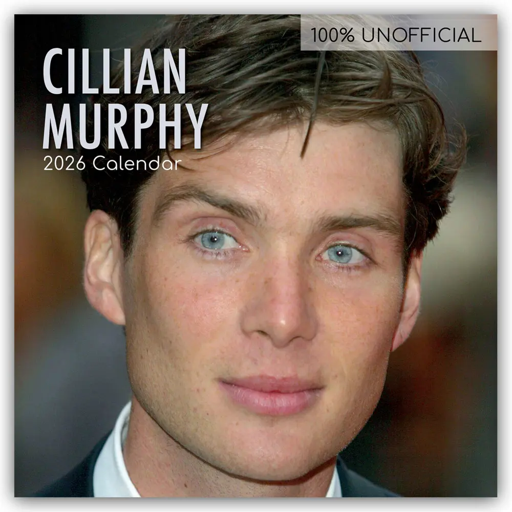 Cover: 9781836225461 | Cillian Murphy 2026 - 16-Monatskalender | Ltd | Kalender | 14 S.