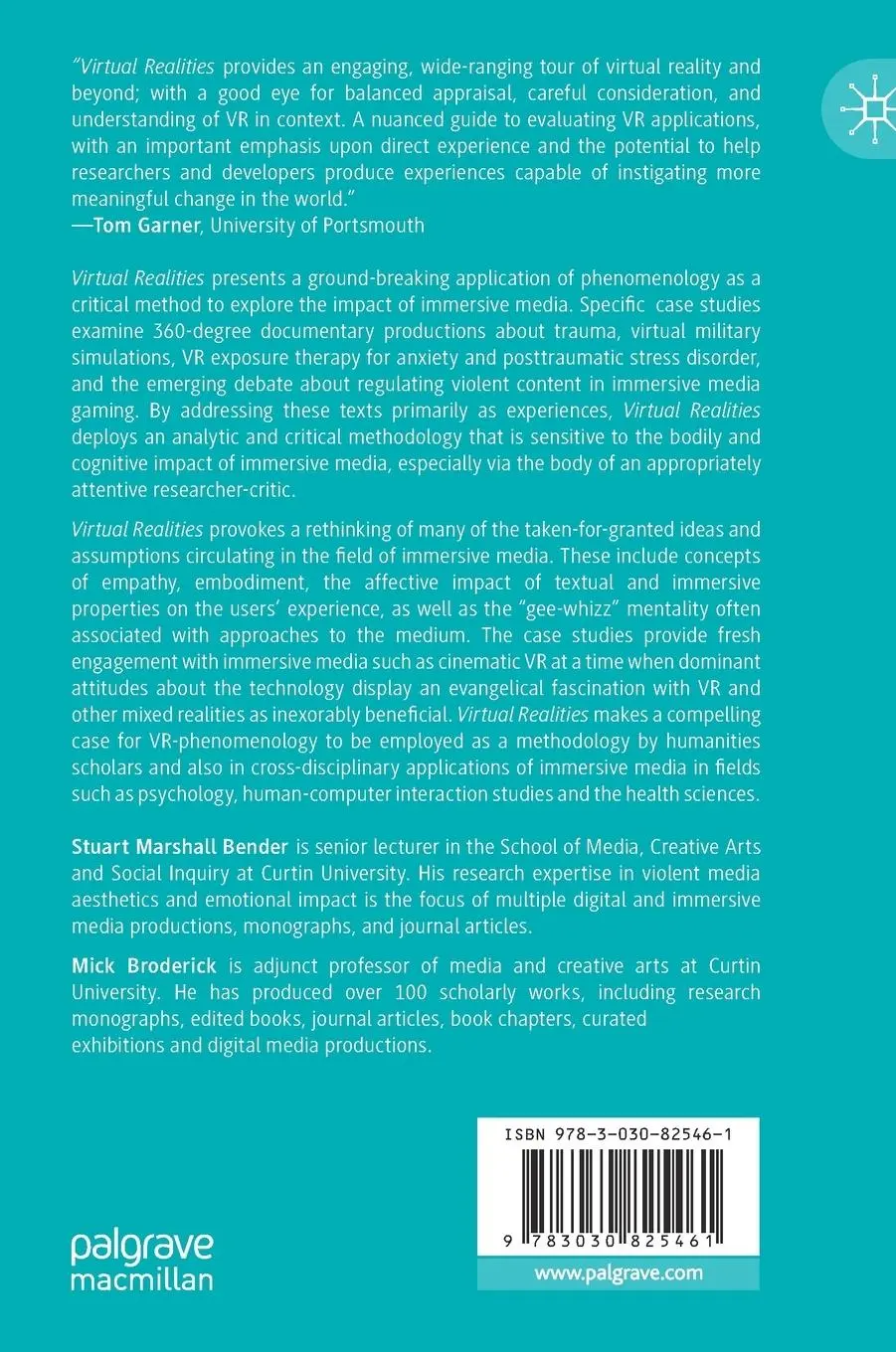 Rückseite: 9783030825461 | Virtual Realities | Case Studies in Immersion and Phenomenology | Buch