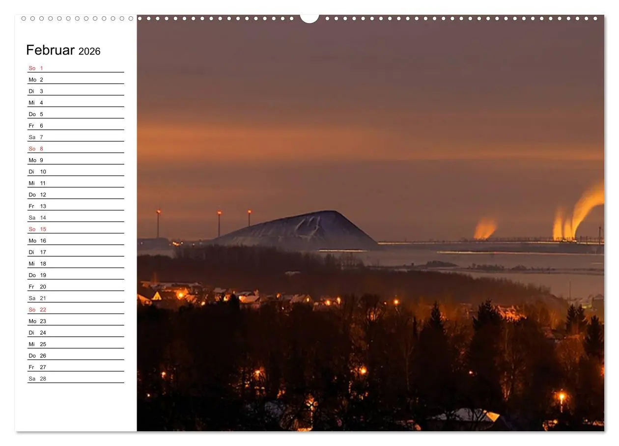 Bild: 9783457785461 | Schachtanlagen in Mansfeld Südharz (Wandkalender 2026 DIN A2 quer),...