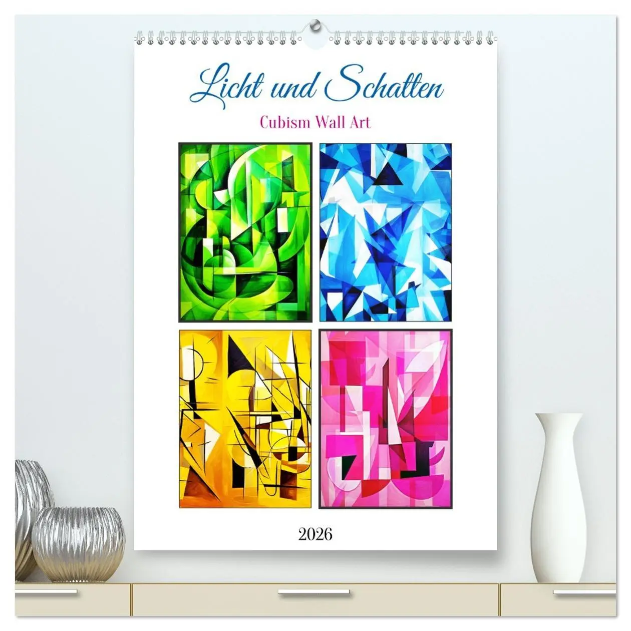 Cover: 9783516255461 | Licht und Schatten . Cubism Wall Art (hochwertiger Premium...