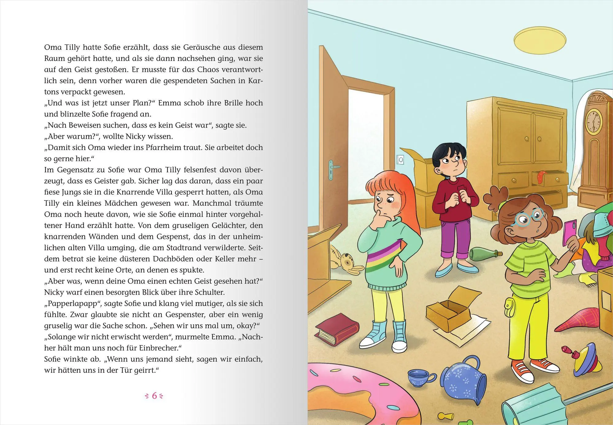 Bild: 9783780665461 | Die Erstkommunion-Girls und der Spuk im Pfarrhaus | Michael Hamannt