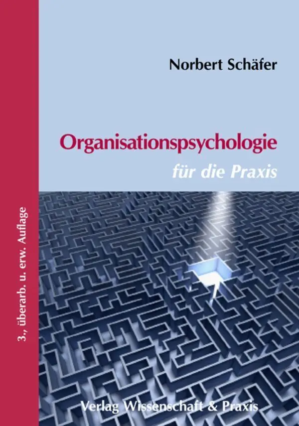 Cover: 9783896735461 | Organisationspsychologie für die Praxis. | Norbert Schäfer | Buch