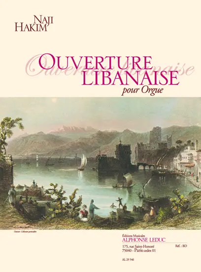 Cover: 9790046295461 | Ouverture Libanaise | Naji Hakim | Buch | Alphonse Leduc