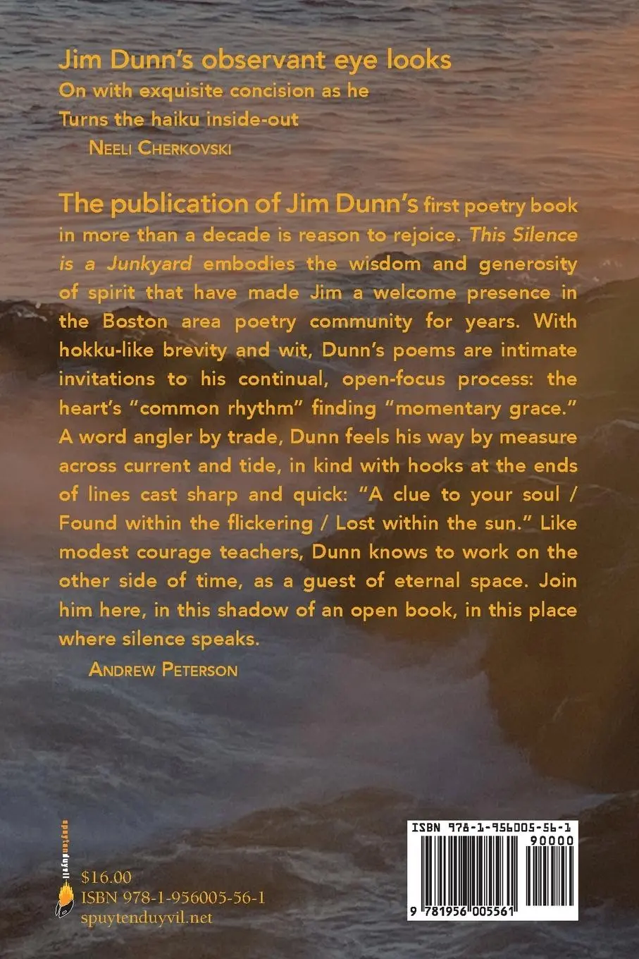 Rückseite: 9781956005561 | This Silence is a Junkyard | Jim Dunn | Taschenbuch | Englisch | 2022