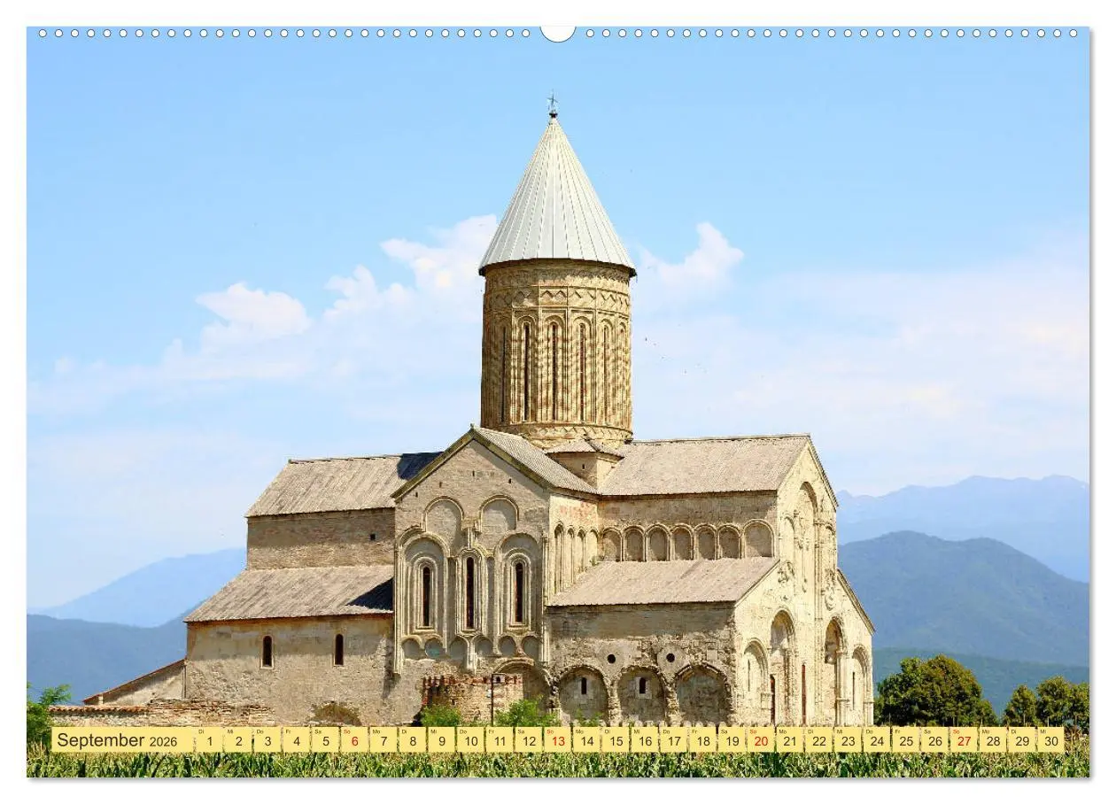 Bild: 9783457845561 | GEORGIEN (Wandkalender 2026 DIN A2 quer), CALVENDO Monatskalender