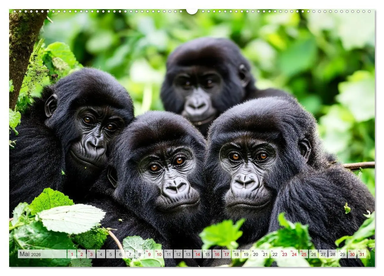 Bild: 9783516005561 | Bedrohte Tierwelt SCHATTEN DES VERSCHWINDENS (Wandkalender 2026 DIN...