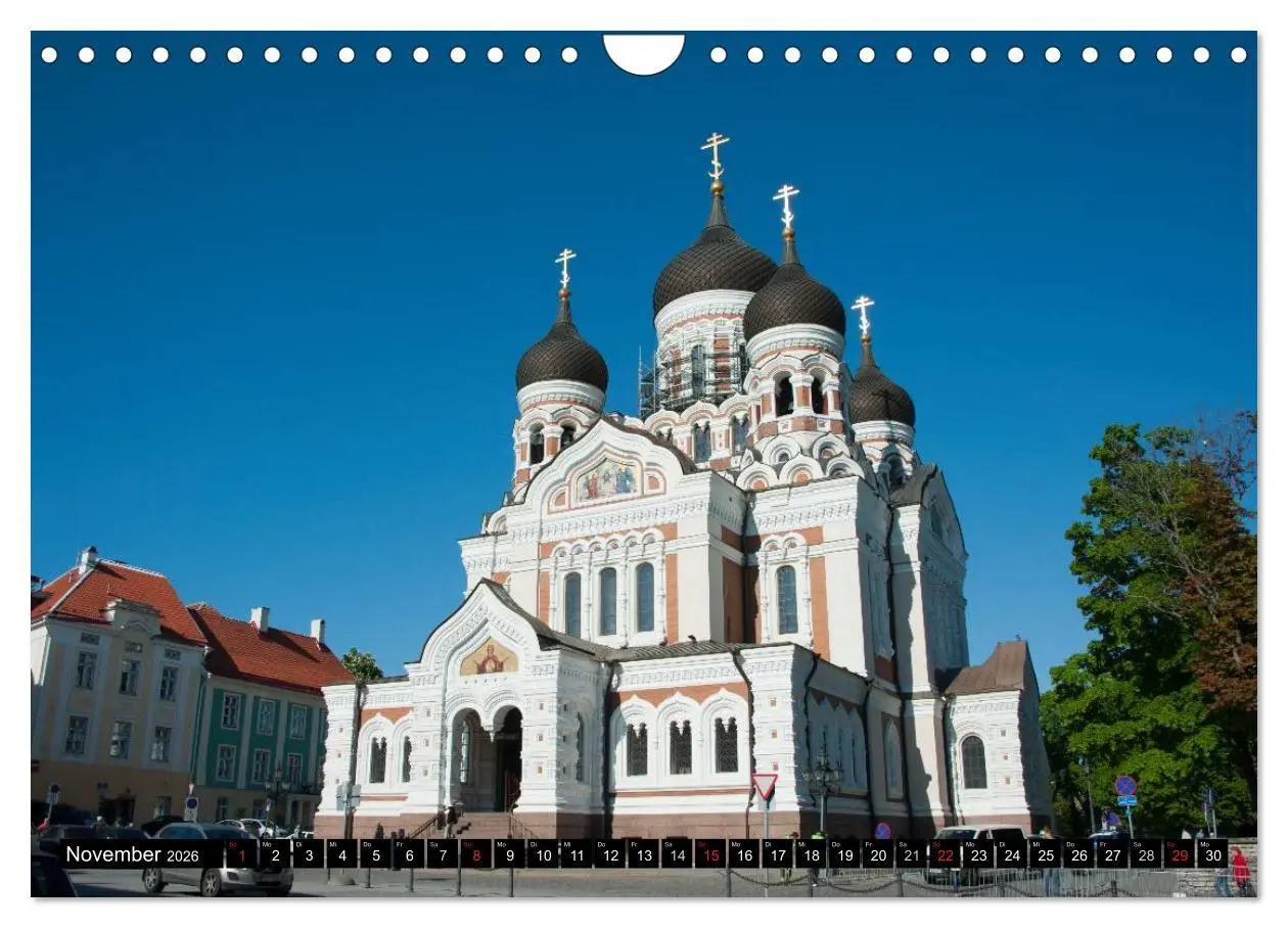 Bild: 9783516175561 | Hauptstädte des Baltikums (Wandkalender 2026 DIN A4 quer), CALVENDO...