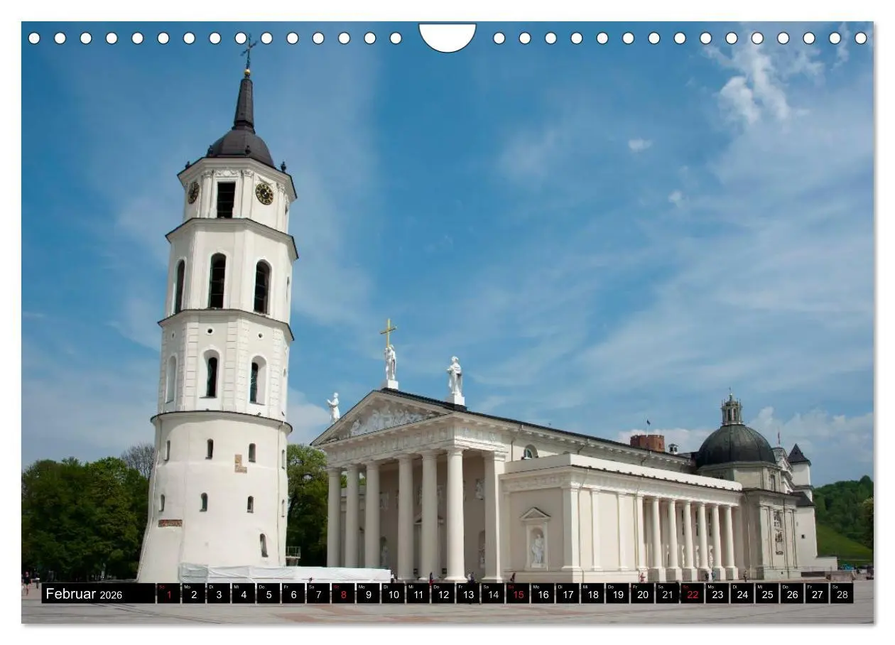 Bild: 9783516175561 | Hauptstädte des Baltikums (Wandkalender 2026 DIN A4 quer), CALVENDO...