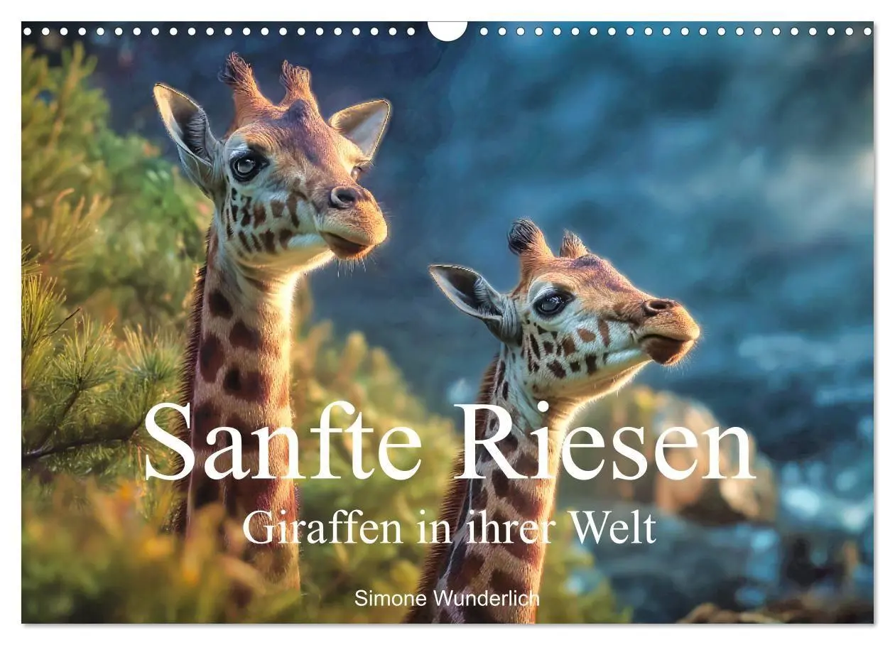 Cover: 9783516795561 | Sanfte Riesen - Giraffen in ihrer Welt (Wandkalender 2027 DIN A3...
