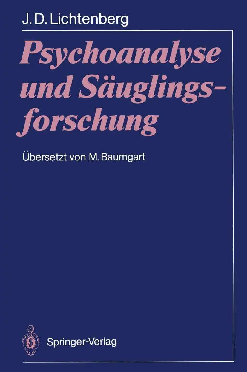 Cover: 9783540525561 | Psychoanalyse und Säuglingsforschung | Joseph Lichtenberg | Buch | xii