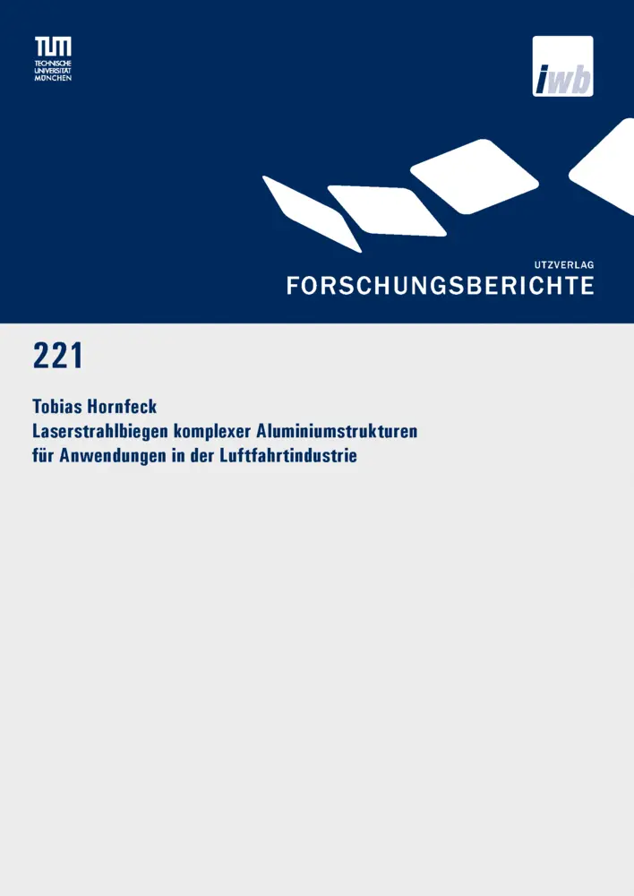 Cover: 9783831685561 | Laserstrahlbiegen komplexer Aluminiumstrukturen für Anwendungen in...