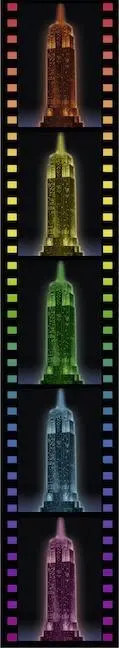 Bild: 4005556125661 | Empire State Building bei Nacht. 3D Puzzle 216 Teile | Spiel | 12566