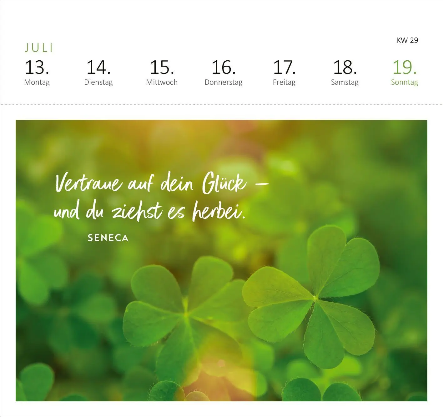 Bild: 4014489135661 | Postkartenkalender Lebensweisheiten 2026 | Kalender | Spiralaufsteller
