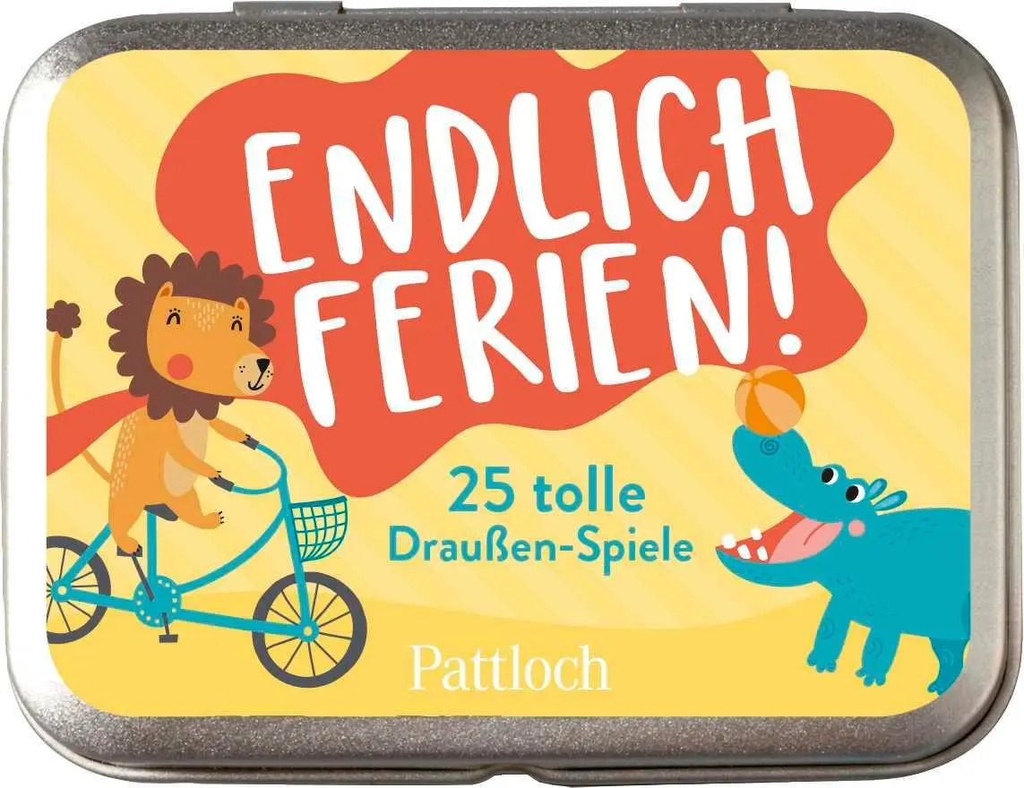 Cover: 4260308345661 | Endlich Ferien! 25 tolle Draußen-Spiele | Katinka Holupirek | Spiel