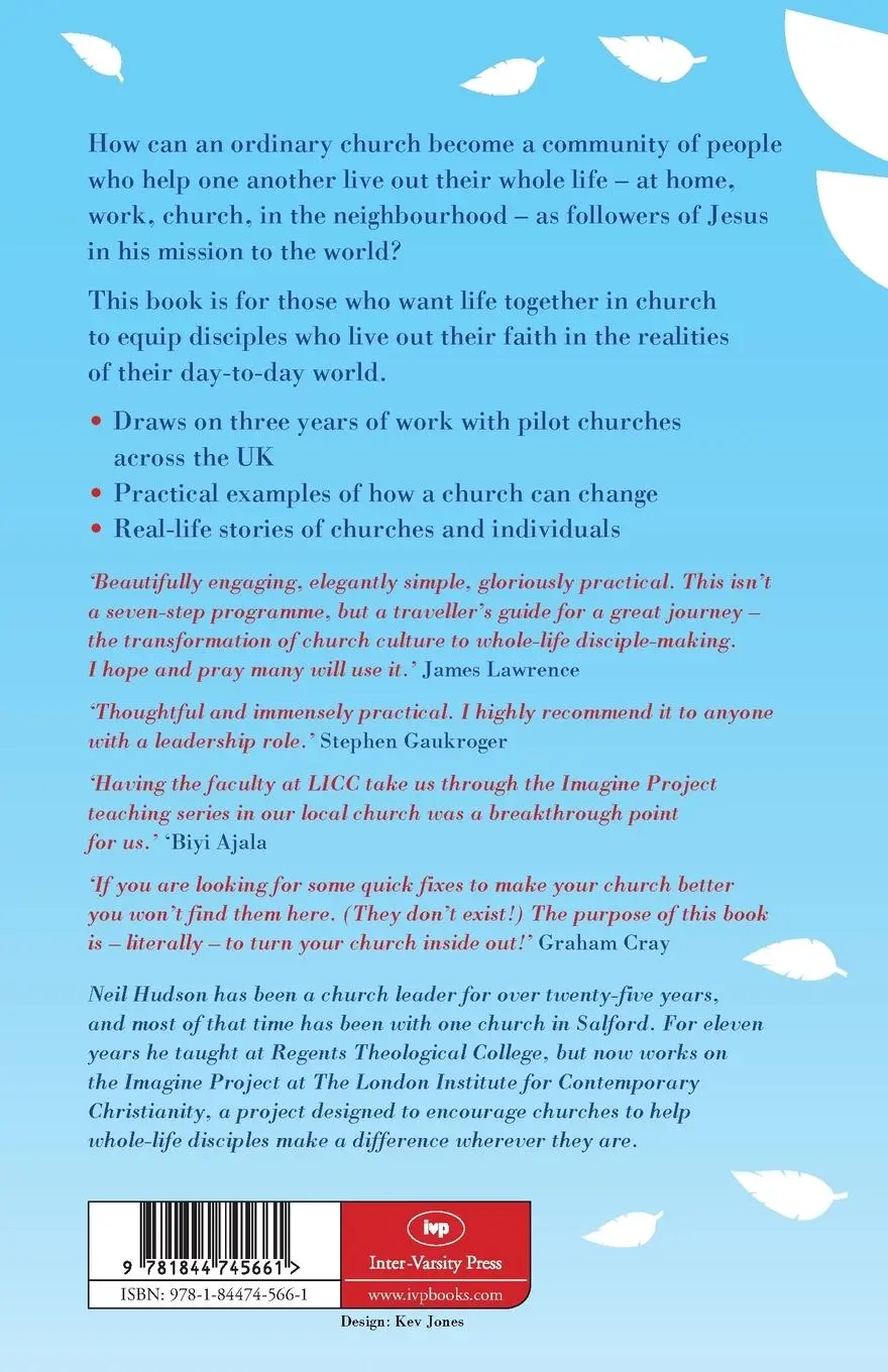 Rückseite: 9781844745661 | Imagine Church | Releasing Dynamic Everyday Disciples | Neil Hudson