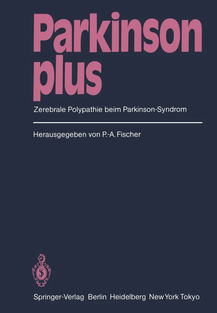 Cover: 9783540135661 | Parkinson plus | Zerebrale Polypathie beim Parkinson-Syndrom | Fischer