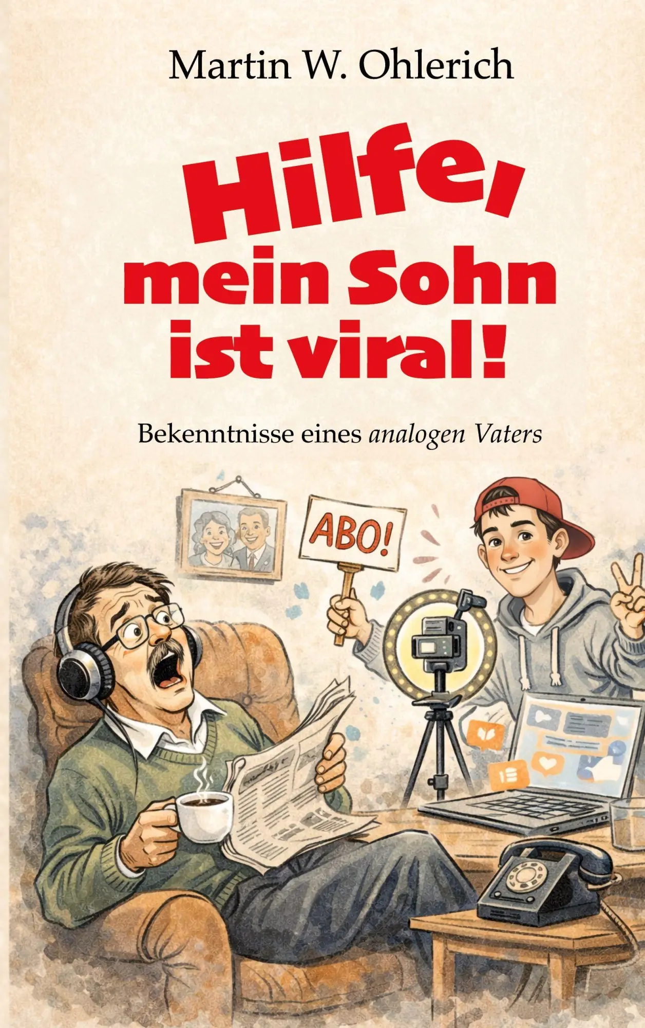 Cover: 9783696355661 | Hilfe, mein Sohn ist viral! | Bekenntnisse eines analogen Vaters