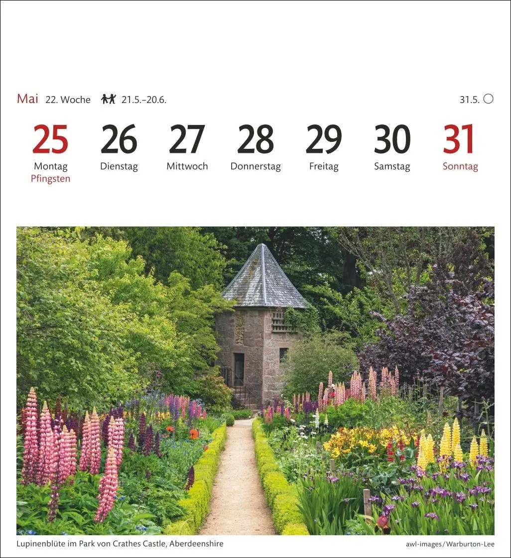 Bild: 9783840035661 | Schottland Sehnsuchtskalender 2026 - Wochenkalender mit 53 Postkarten