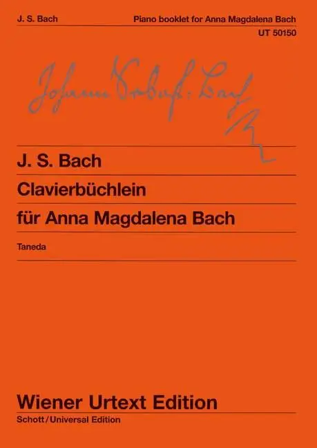 Cover: 9783850555661 | Clavierbüchlein der Anna Magdalena Bach | Naoyuki Taneda | Broschüre