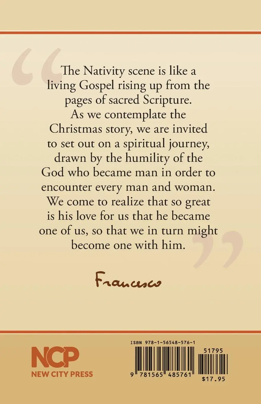 Rückseite: 9781565485761 | Christmas at the Nativity | Pope Francis | Taschenbuch | Englisch