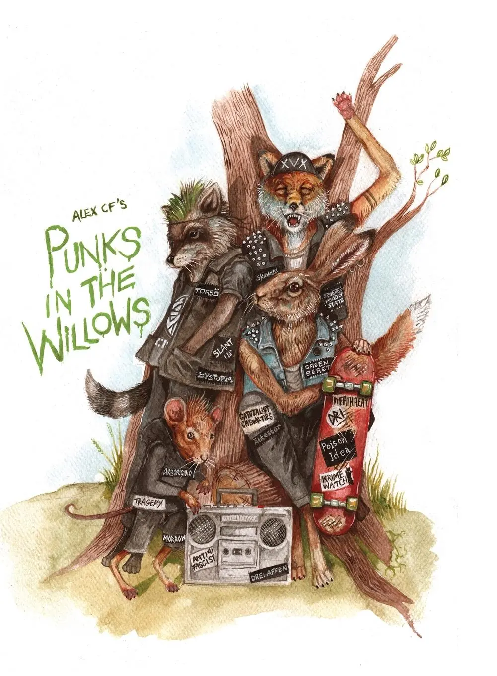 Cover: 9781803525761 | Punks In The Willows (Hardcover) | Alex Cf | Buch | Englisch | 2023
