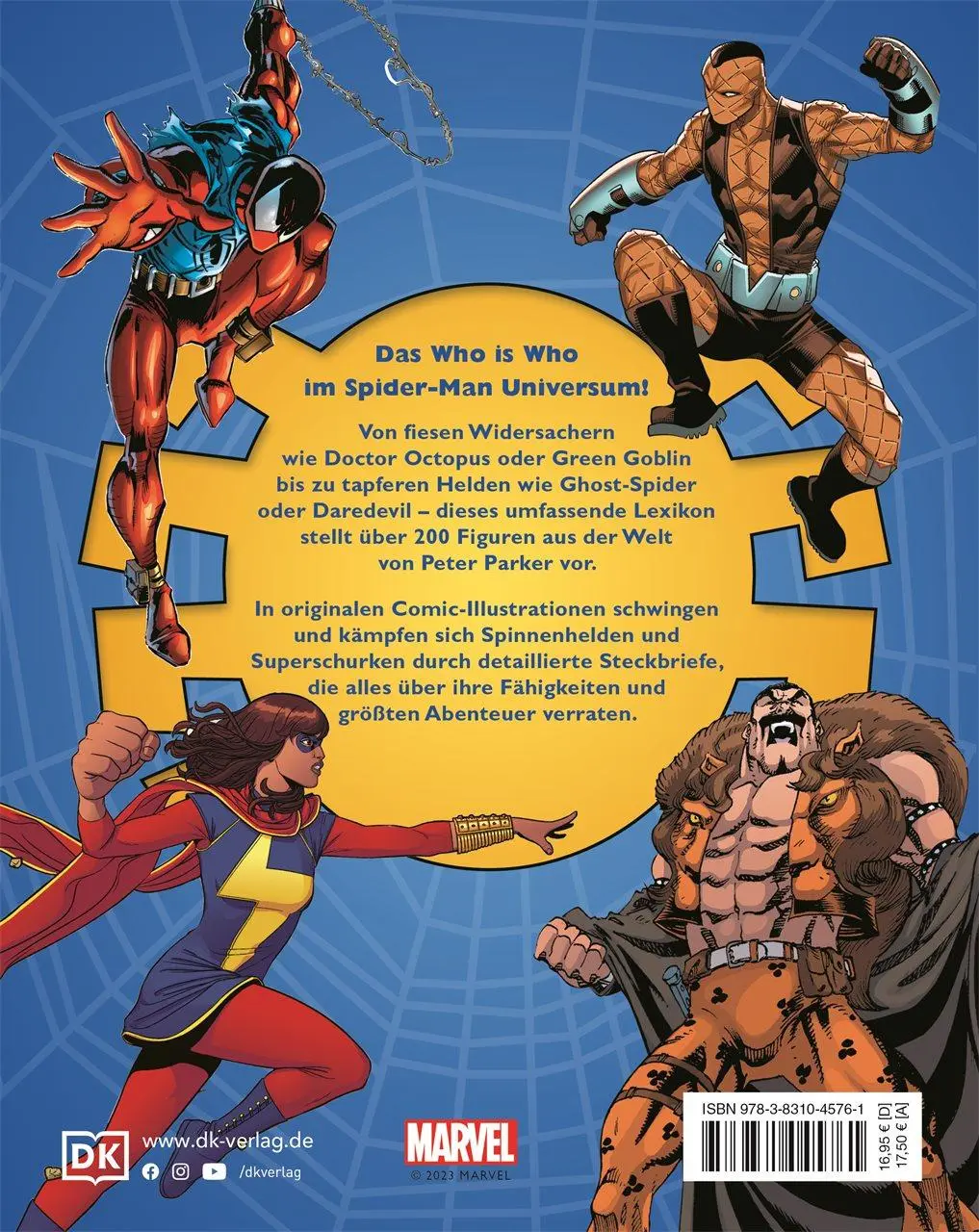 Rückseite: 9783831045761 | MARVEL Spider-Man Lexikon der Helden und Schurken | Wallace (u. a.)