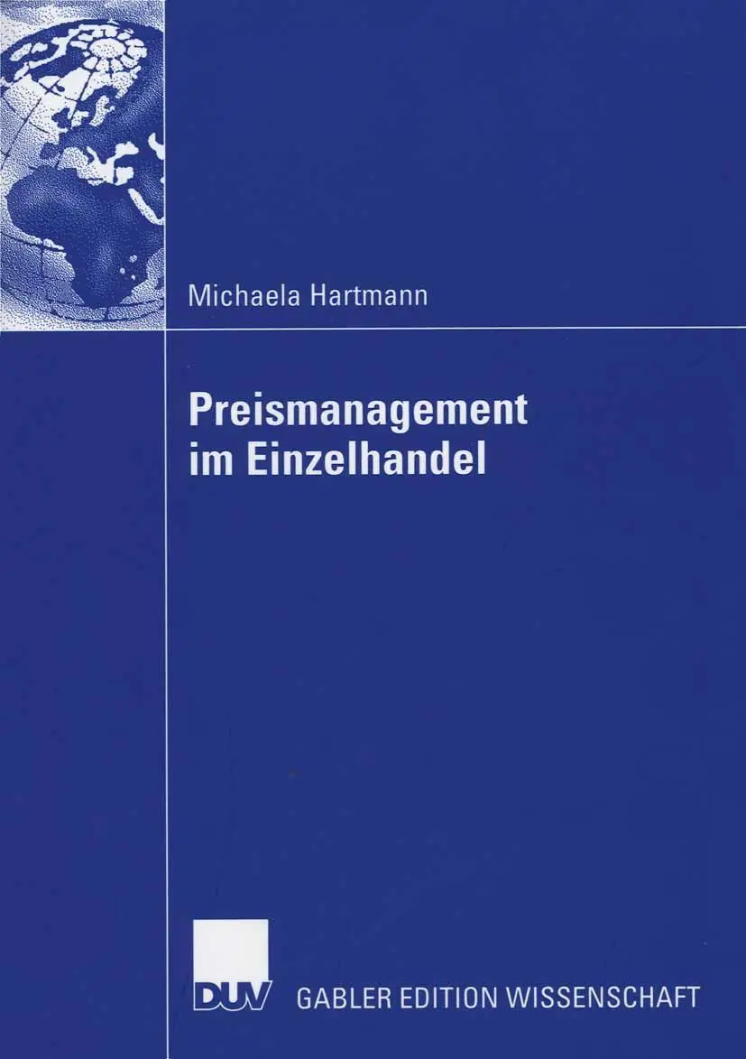 Cover: 9783835005761 | Preismanagement im Einzelhandel | Michaela Hartmann | Taschenbuch