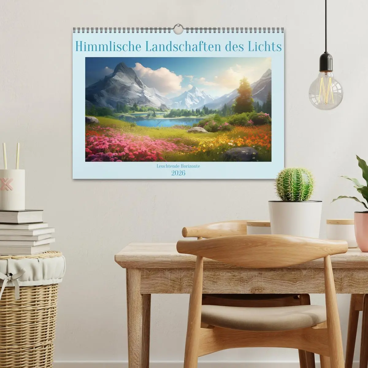 Bild: 9783457505861 | Himmlische Landschaften des Lichts (Wandkalender 2026 DIN A3 quer),...