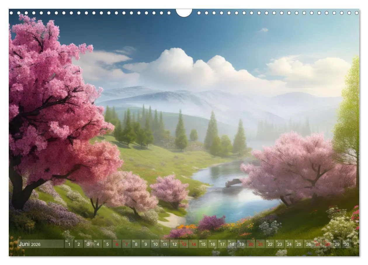 Bild: 9783457505861 | Himmlische Landschaften des Lichts (Wandkalender 2026 DIN A3 quer),...