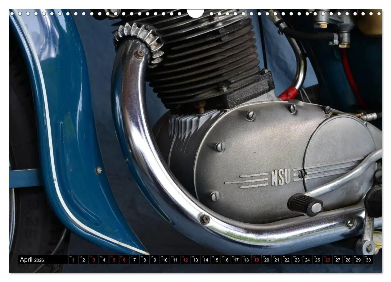 Bild: 9783516215861 | NSU Supermax (Wandkalender 2026 DIN A3 quer), CALVENDO Monatskalender