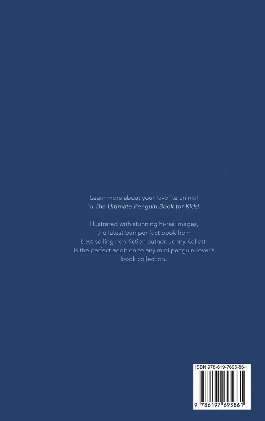 Rückseite: 9786197695861 | Penguins The Ultimate Penguin Book for Kids | Jenny Kellett | Buch